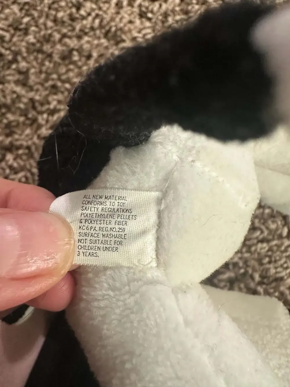 DanDee Collector's Choice Bean Bag Friends Clem the Cow Plush Stuffed Animal